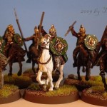 Königliche Wachen von Rohan, Modelle von Games Workshop, bemalt von Tar-Calion
