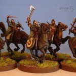Reiter von Rohan mit Handwaffen, bemalt von Tar-Calion